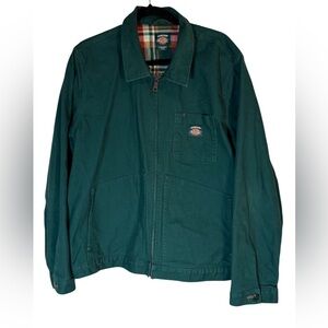 Dickies Men's Teal Shirt Jacket